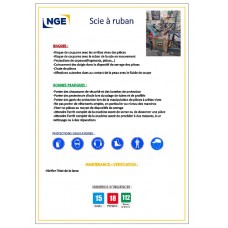 Scie à ruban